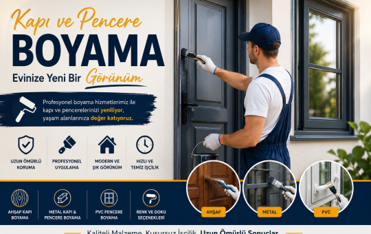 Kapı Pencere Boyama